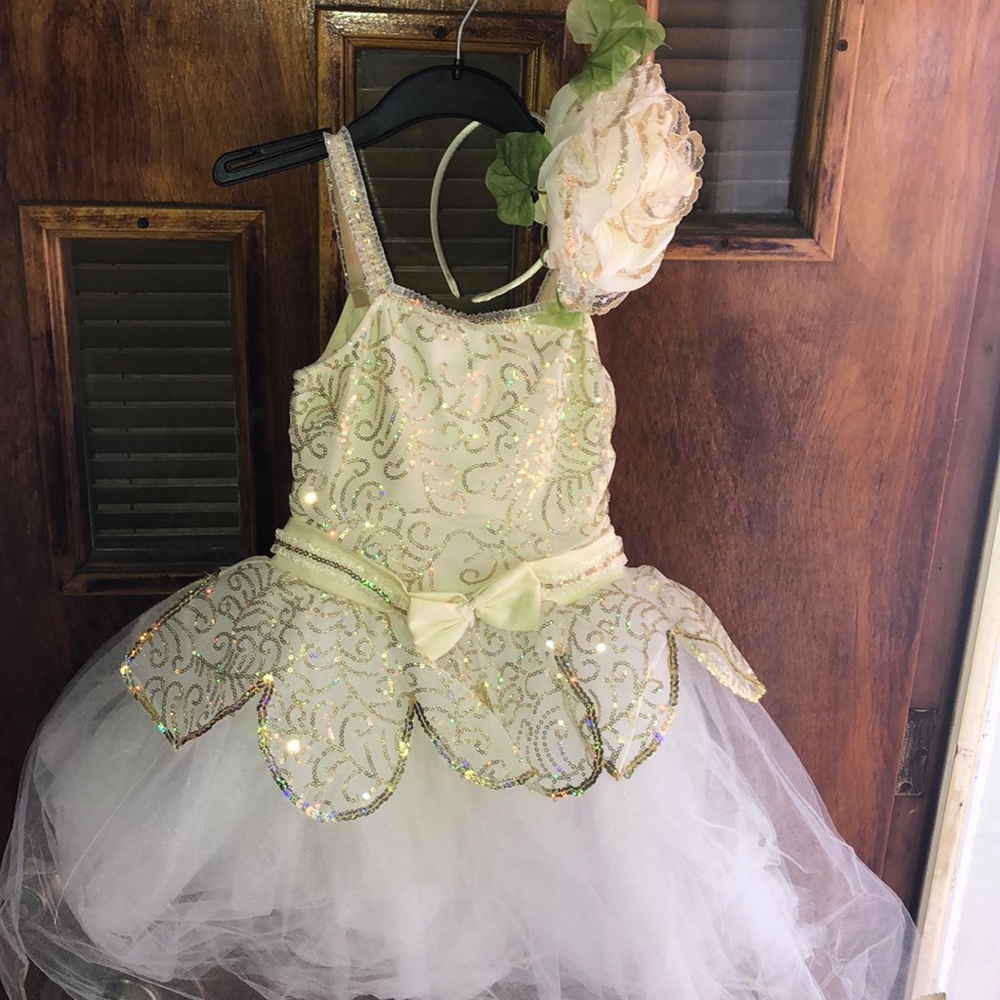 Little girl dance costume
